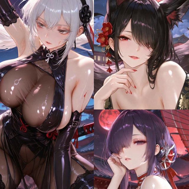 惨败！女忍们的堕落修行（共同篇）|A crushing defeat! The fallen training of the female ninjas.