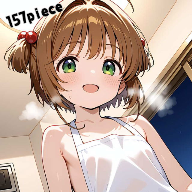 木之本櫻_裸エプロン💖CG集💖