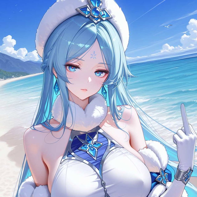 王昭君 海边战败CG（含泳装）107P