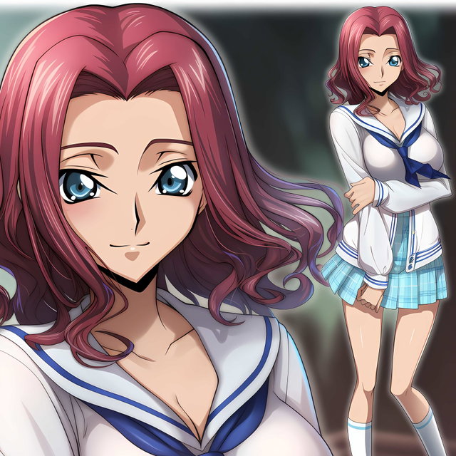 Kallen new hair style