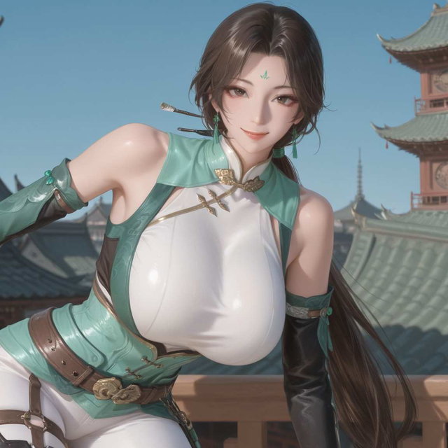黄月英 真三国无双8 共324P 月英·真・三國無双8