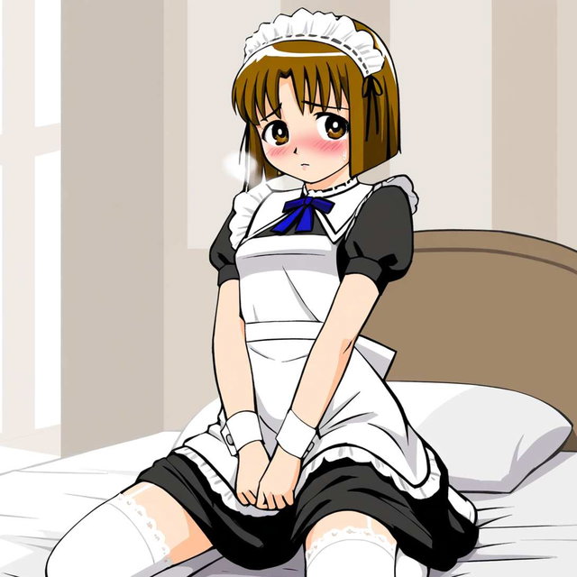 调教女仆(Sexy Maid Aya-tan)-图包-90张+45张