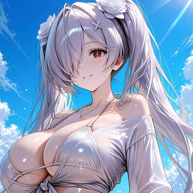 Cinderella Crystal Wave White