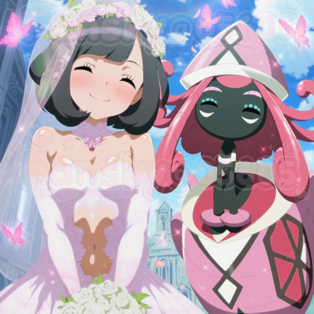 💗🤍カプ・テテフ🤍💗