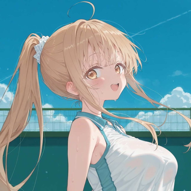 椎名真昼 网球装 Mahiru Shiina Tennis wear