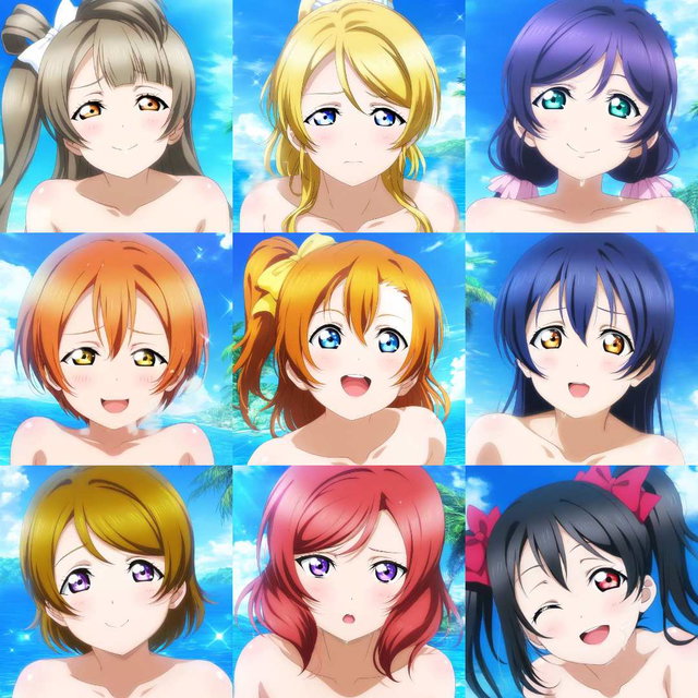 ラブライブ! 常夏の海辺裸詰め合わせ !(330枚)
