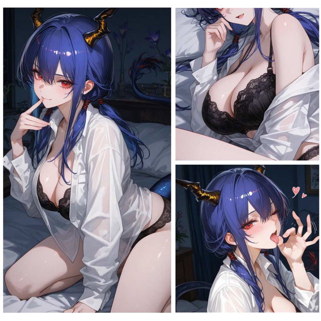 Ch'en (Arknights) – Shirt Off, Secrets On 【47 pics in ZIP】