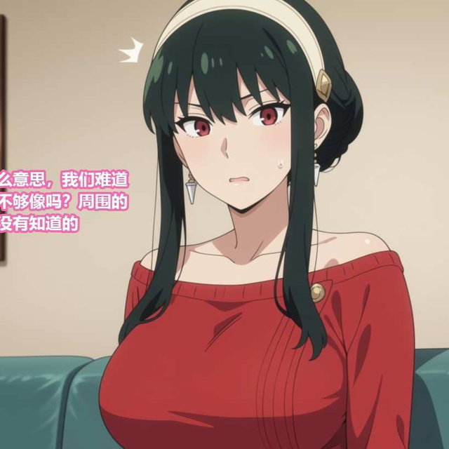 约尔富杰 VS 洛伊德富杰 假扮夫妻 漫画剧情  76p