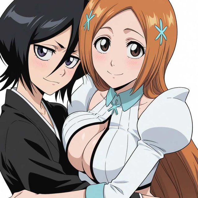 Inoue Orihime & Kuchiki Rukia - 井上織姫&朽木ルキア 1