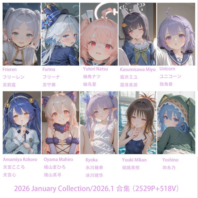 2026.1合集 /2026 January Collection