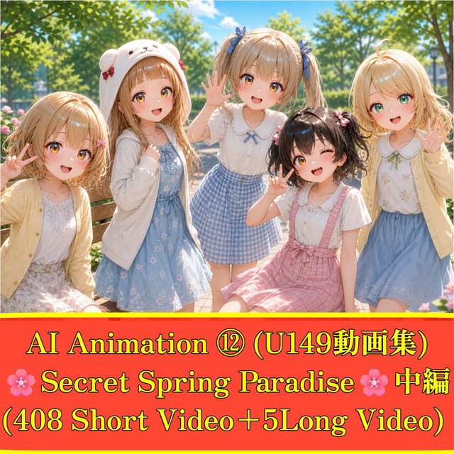 AI Animation ⑫【U149 Secret Spring Paradise】 中編