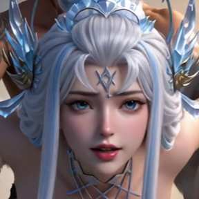 王者荣耀露娜霜月吟纯享版～（407s）