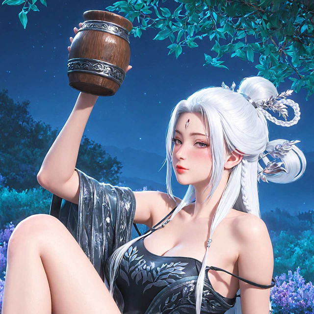 诛仙__小白醉酒4分17秒（简单中配）贈圖集69p