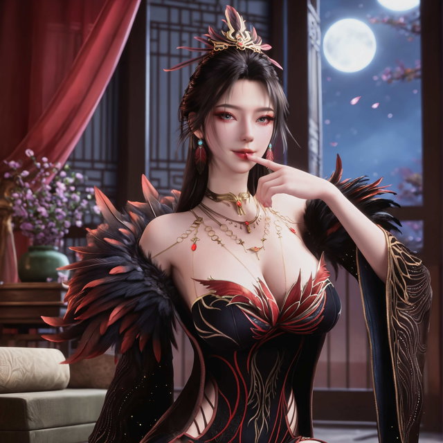 一斩苍穹-寒鸦披风