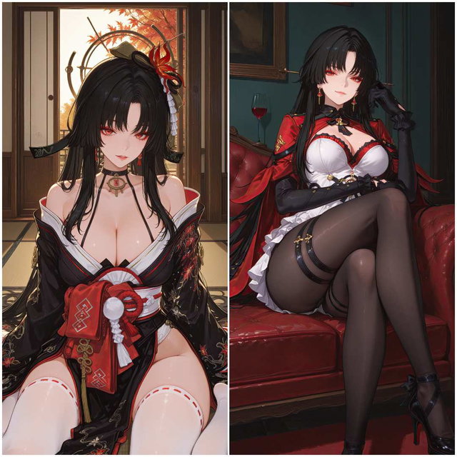 Hotori (NTE) - Drunk Witch | 2 Outfits