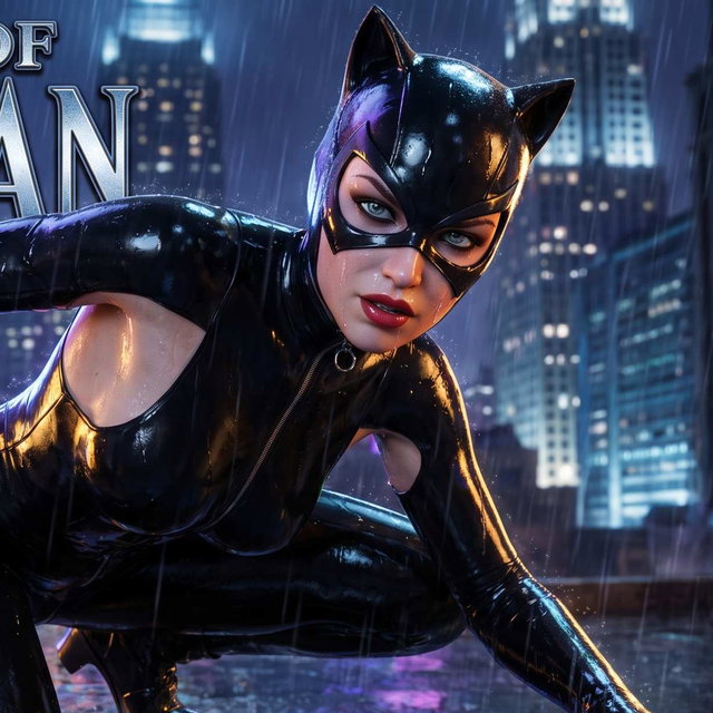 The 9 Lives of Catwoman 九命貓女- Part 1  (共60P)