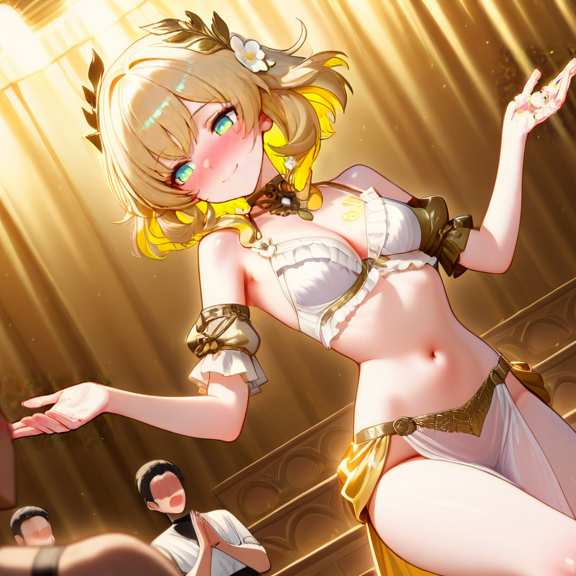 Aglaea - HSR - the bellydancer #01