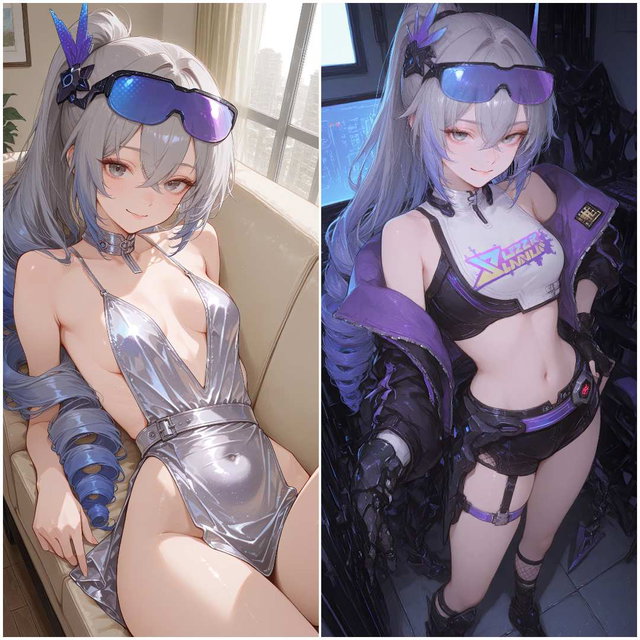 Silverwolf (HSR) - Legendary Hacker | 2 Outfits