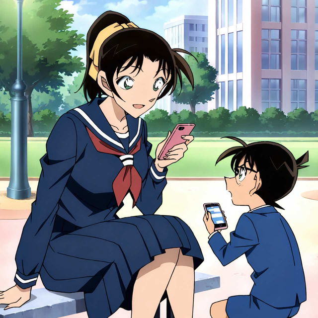 遠山和葉便所x柯南/Toyama Kazuha toilet x Conan