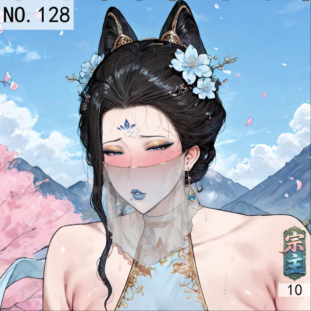 ⭐128宗主10(蓝裙)-155P-4k-solo