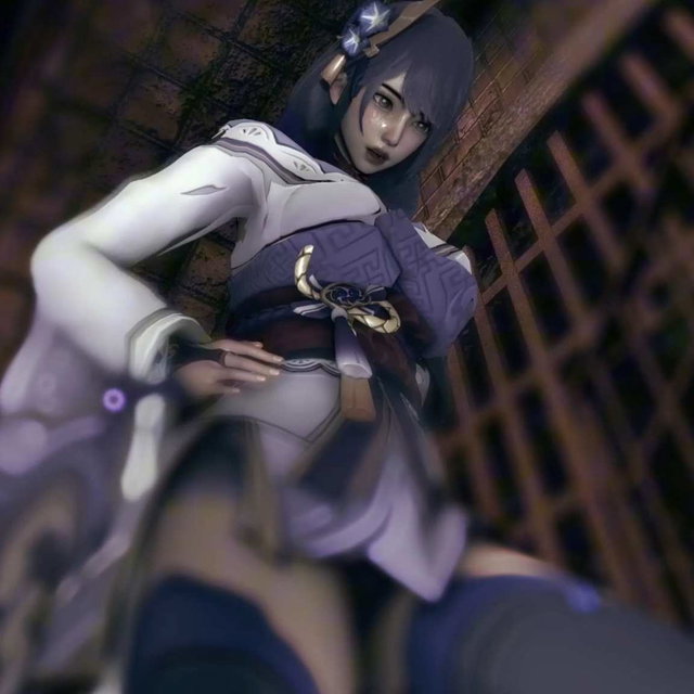【s403】Queen Raiden Shogun and Yae Miko  Development of Private Residential Toilets