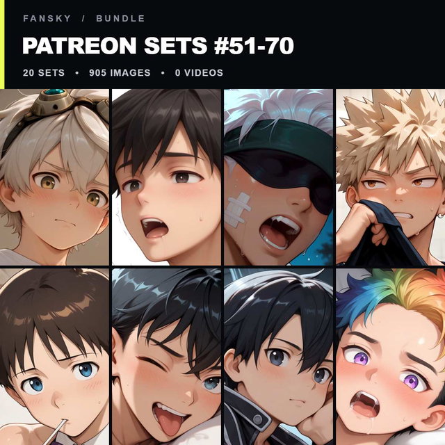 Patreon Sets #51-70