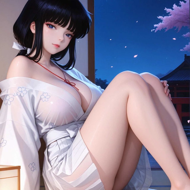 桔梗美人 - 巫女补魔【4K】【160P】