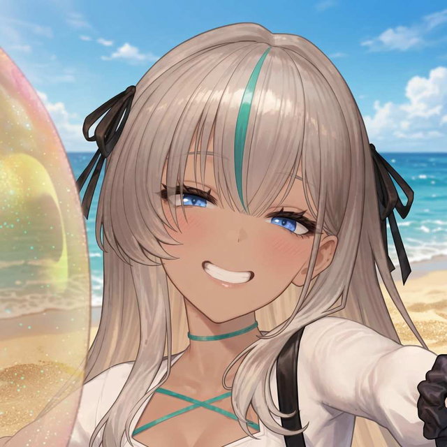 Nebris Lucky Bikini illust内布利斯 幸运比基尼 尊爵立绘