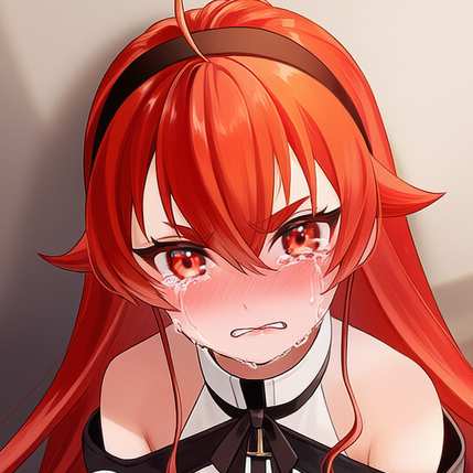 Eris Greyrat at washroom　エリスお嬢様お手洗い