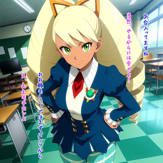 「すごいでかいいんちょ」セリフ＆ミニストーリー差分
