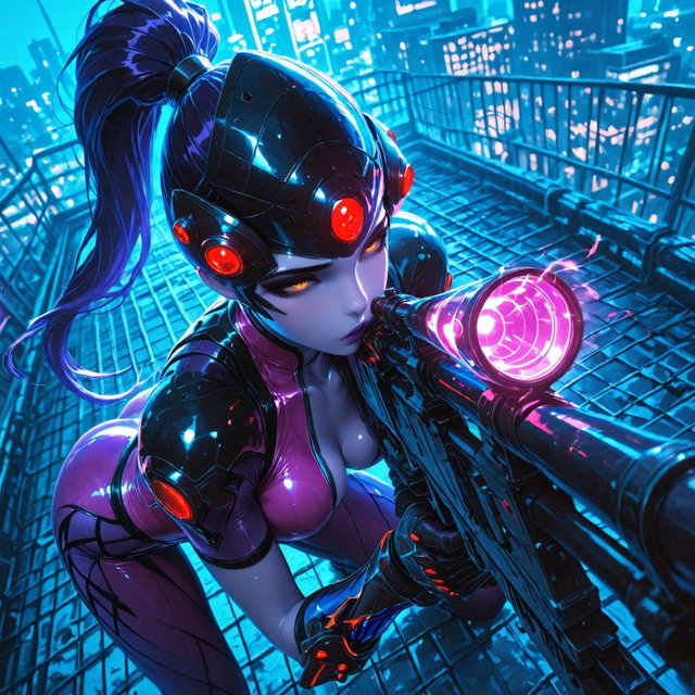 [REQUEST / PROJECT] A Day in the Life of Widowmaker (with Middle-Aged Guy) - 200 Pics  (Overwatch)