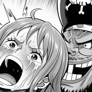 旧作:Nami & Blackbeard (ナミ×黒ひげ)