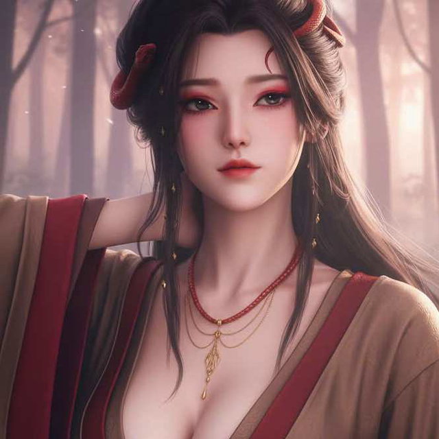 Album Long Qiao Nan – Mu Shen Ji | 50 Pics| 5 vifdeo SFW