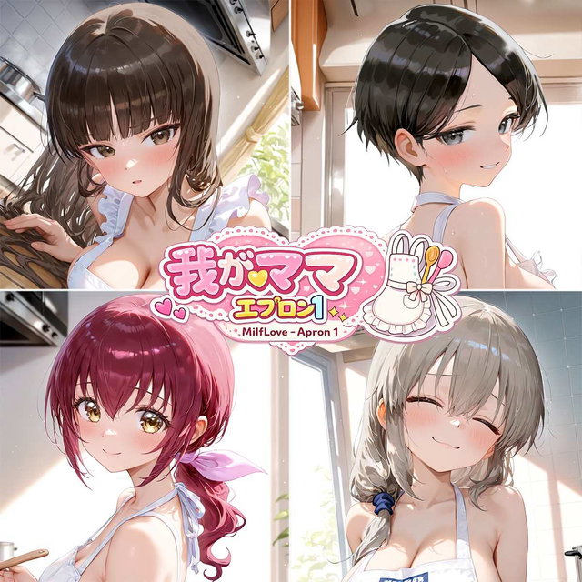 (336pic+156video) 我がママ - エプロン 1 (Mama Love - Apron 1)