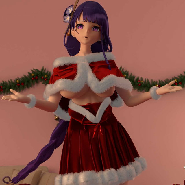 【#17】2022.1.5 恋愛サーキュレーション 雷电将军 (Christmas attire) 1440p 60fps