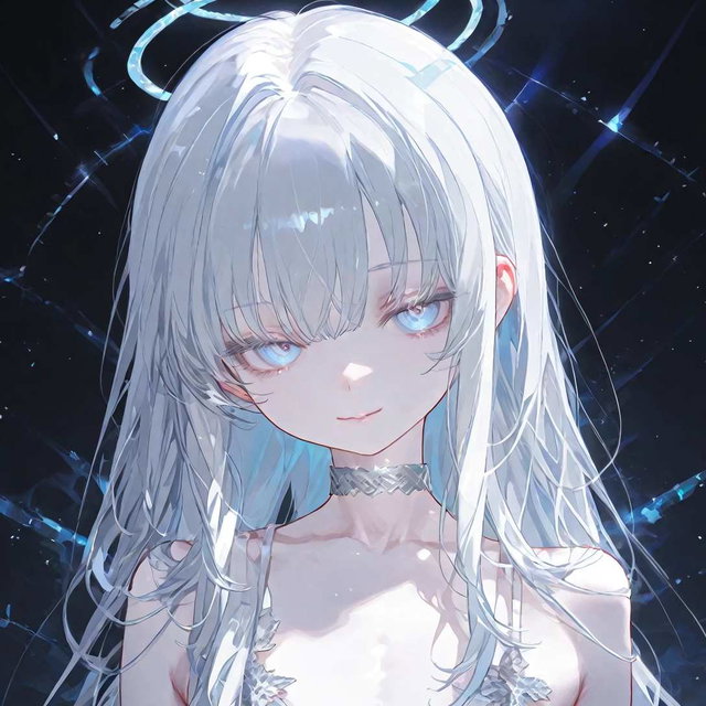 Silver-haired girl  -Theresa-