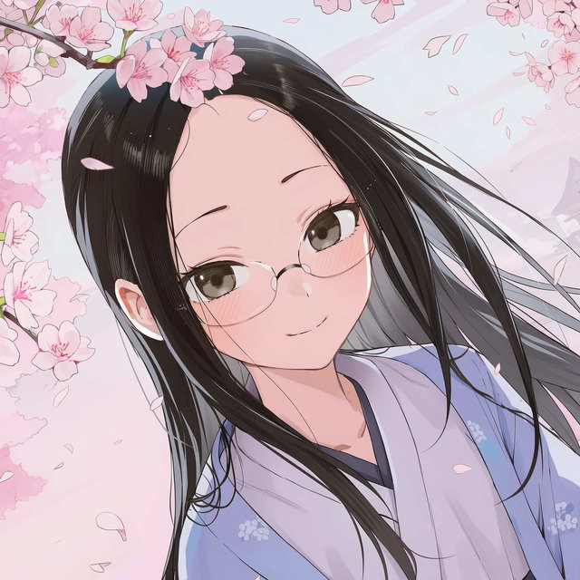 (60枚) 桜、そして少女