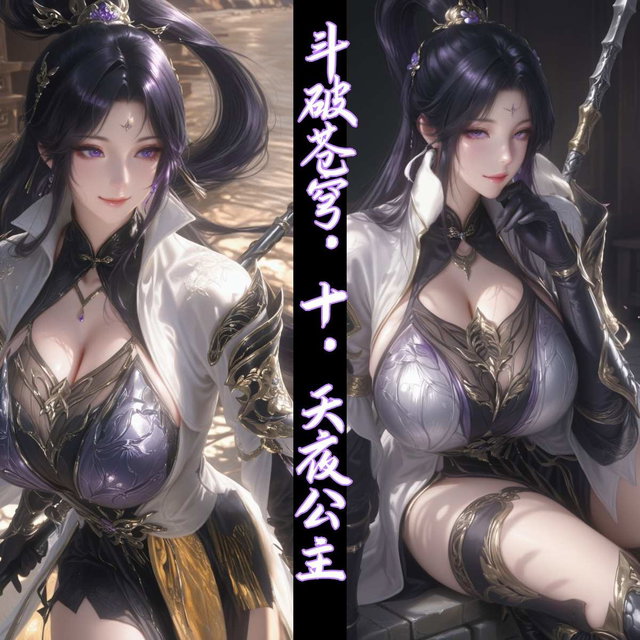 斗破苍穹（十）夭夜公主剧情58P+图包336P