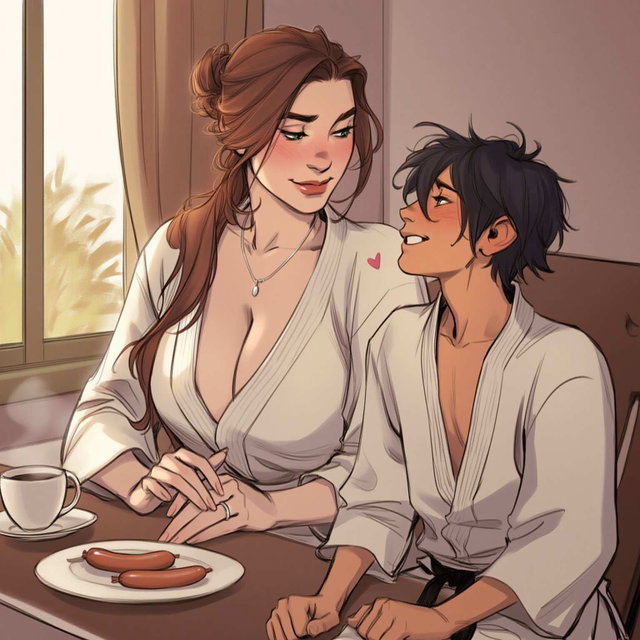 Breakfast Bliss with the Best Duo: Elena & Henry + Bonus Set