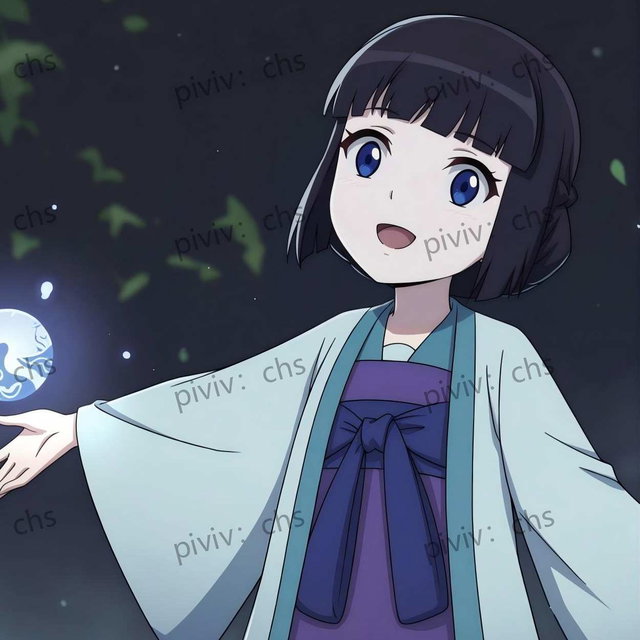 （指定）风灵玉秀-白钰袖小黑发129p