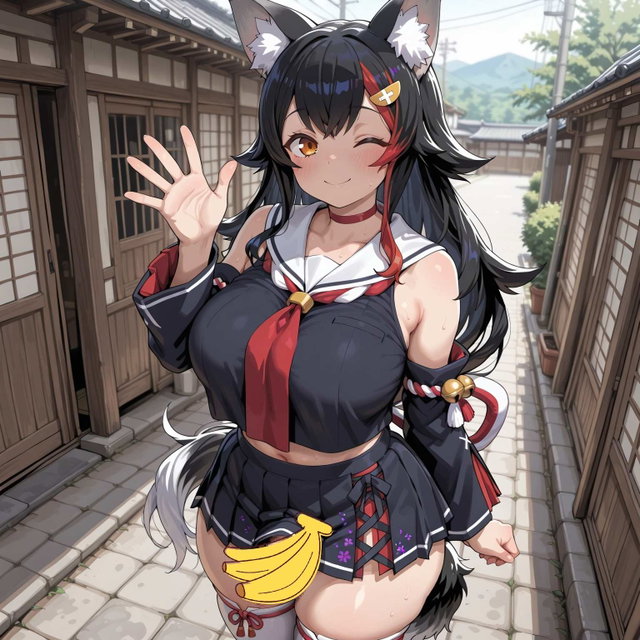 Ookami Mio CG collection