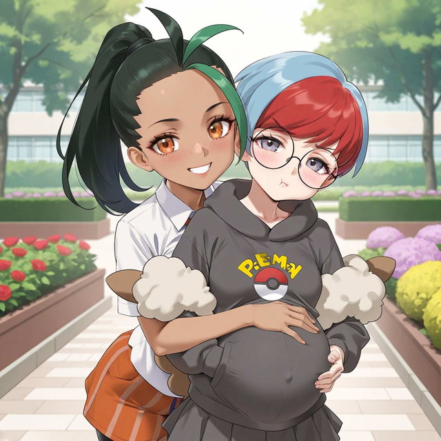 Nemona x Penny (futa)