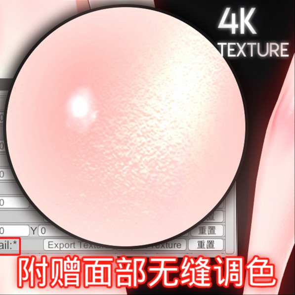 4K皮肤贴图包（含1次免费改色适配）