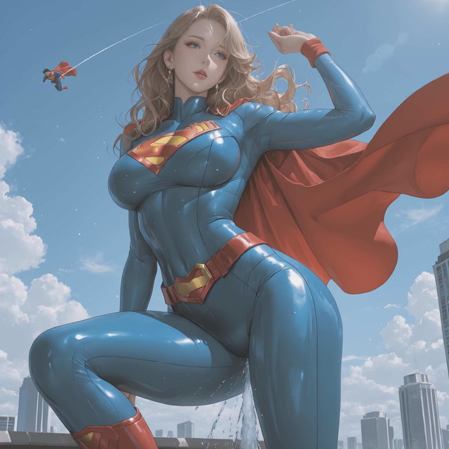 【熟女】性感巨乳女超人背后不为人知的秘密【C类画风】（26-06-29）