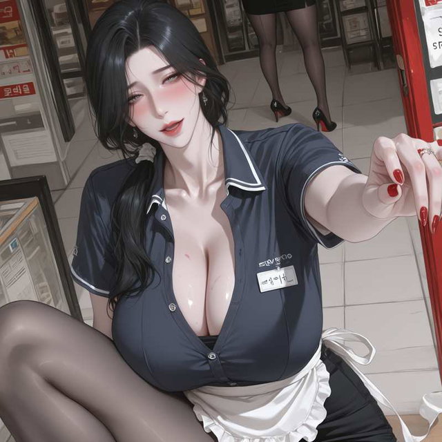 超市理货员的一天