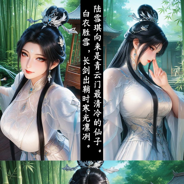 诛仙（十四）小竹峰 陆雪琪漫画文字剧情 76P +图包266P