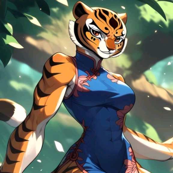 带着捕获空间捕获女角色–功夫熊猫–悍娇虎3