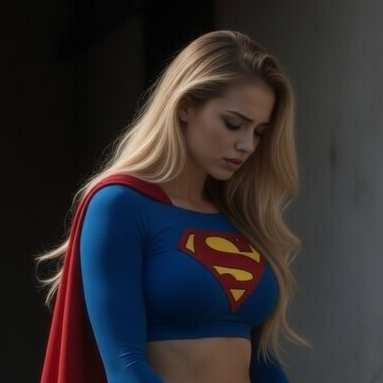 Distressed Supergirl
