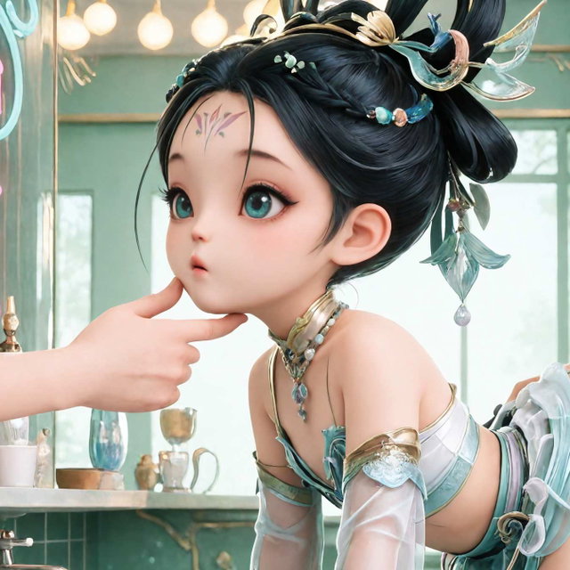 AI同人 妲己 众生和 小体型 416P+5V(老工作流4图)