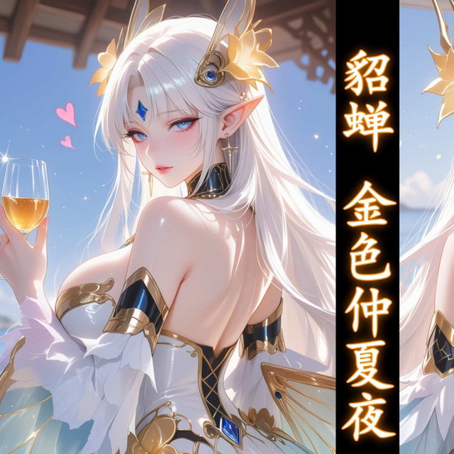 貂蝉 金色仲夏夜 王者荣耀  237P